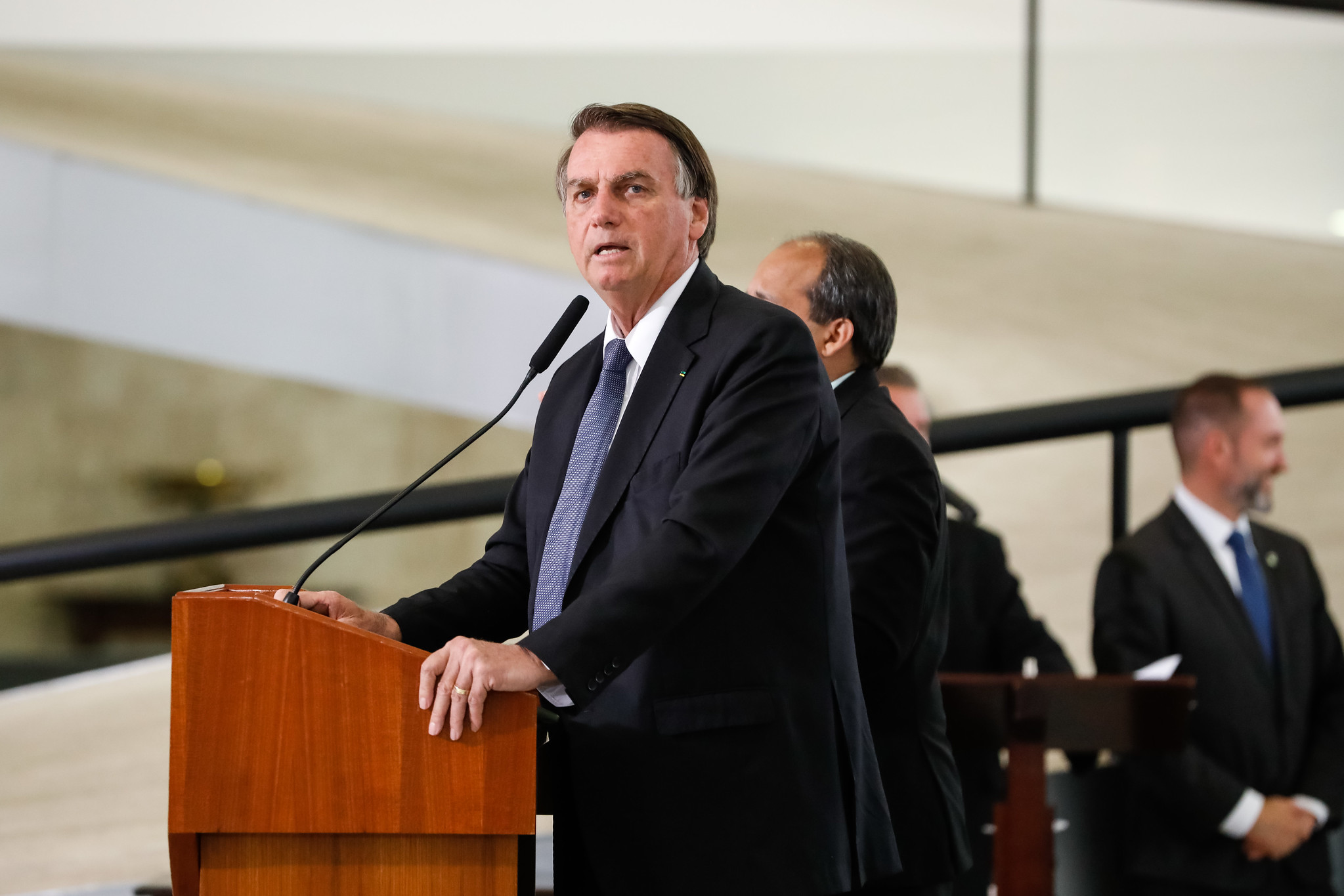 O ex-presidente Jair Bolsonaro