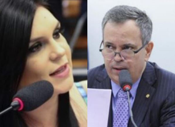 Deputados federais Professora Dayane Pimentel (PSL) e Félix Mendonça Júnior (PDT)