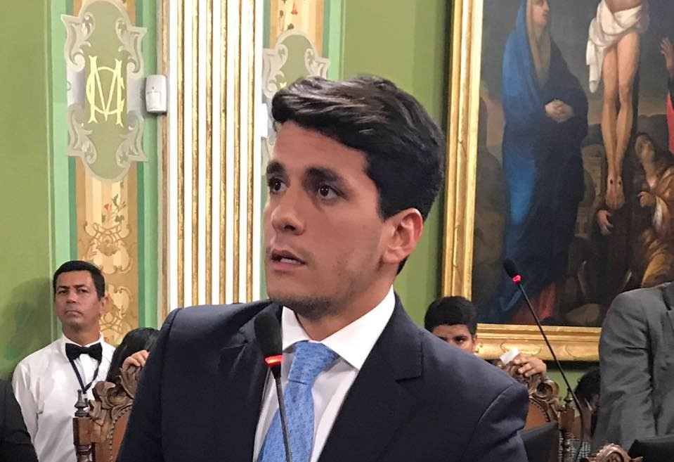 Vereador Duda Sanches (DEM), vice-presidente da Câmara Municipal de Salvador Vereador Duda Sanches (DEM), vice-presidente da Câmara Municipal de Salvador