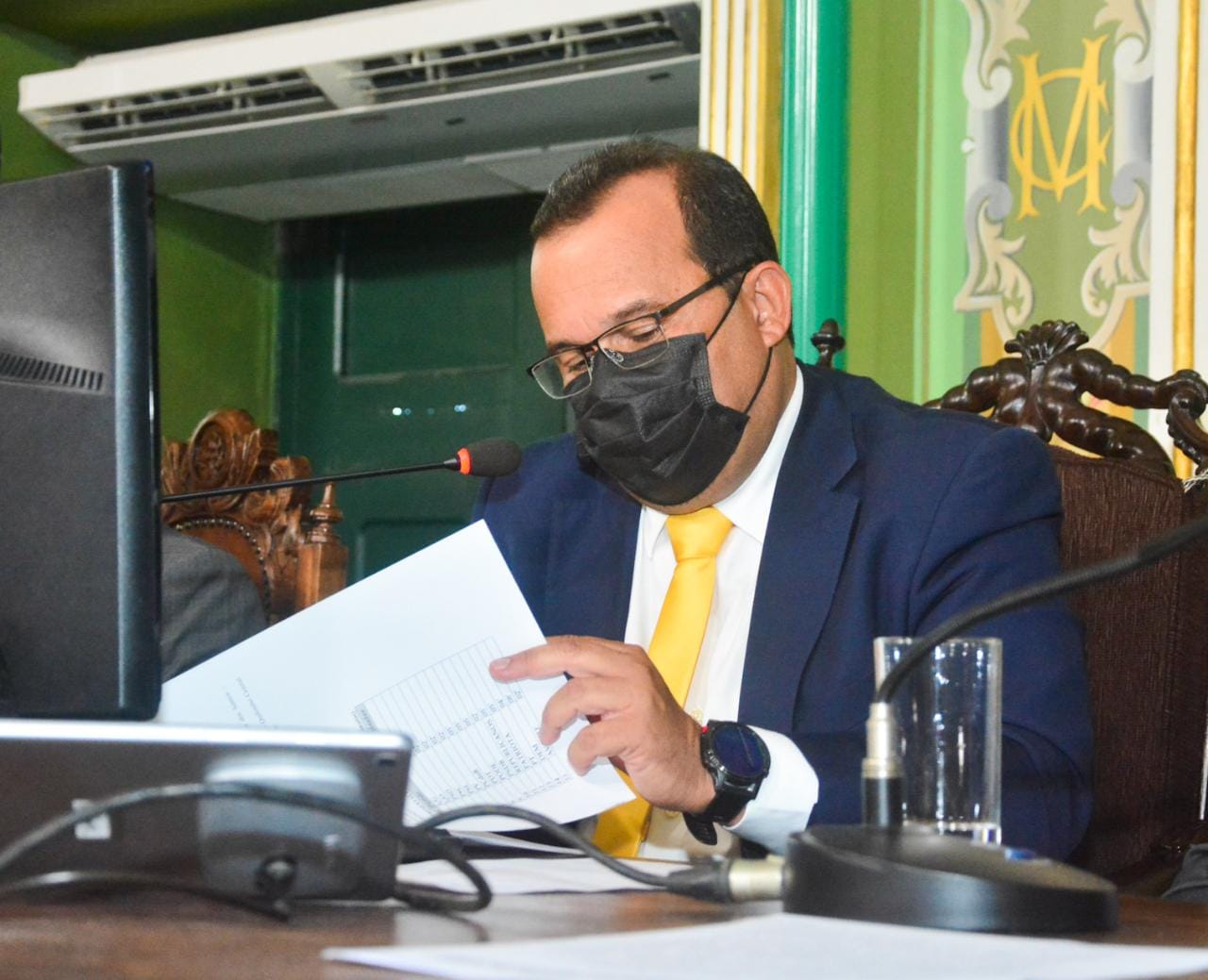 A iniciativa é de autoria do presidente da Câmara Municipal, Geraldo Júnior, do MDB