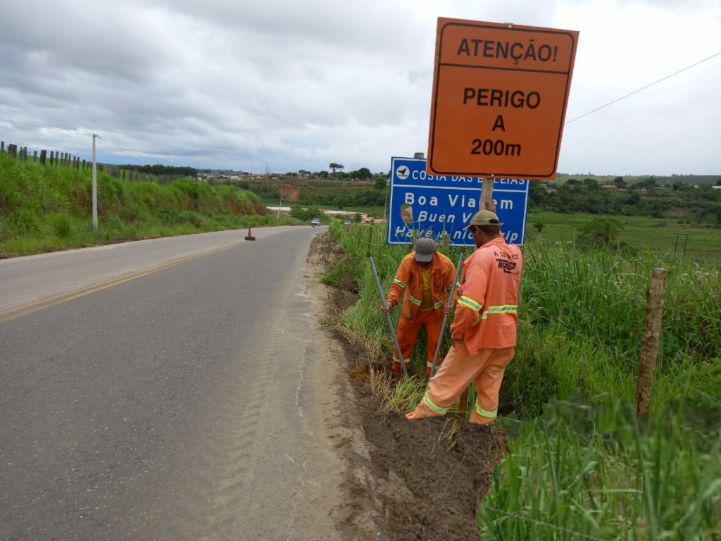 A realização dos serviços é fruto da parceria entre a Secretaria Estadual de Infraestrutura (Seinfra) e o Consórcio do Extremo Sul (Construir) A realização dos serviços é fruto da parceria entre a Secretaria Estadual de Infraestrutura (Seinfra) e o Consórcio do Extremo Sul (Construir)