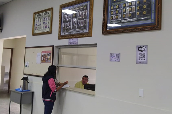 Parte interna da Câmara Municipal de Morro do Chapéu