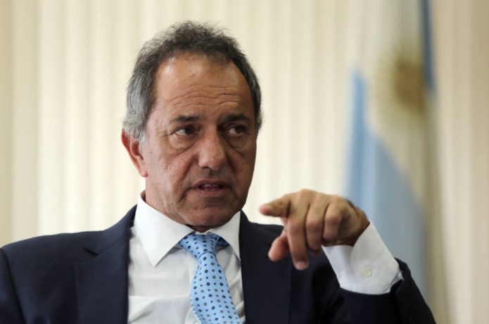 O embaixador argentino no Brasil, Daniel Scioli O embaixador argentino no Brasil, Daniel Scioli