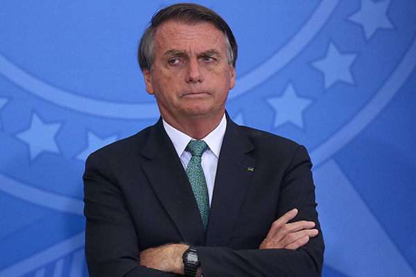O presidente Jair Bolsonaro