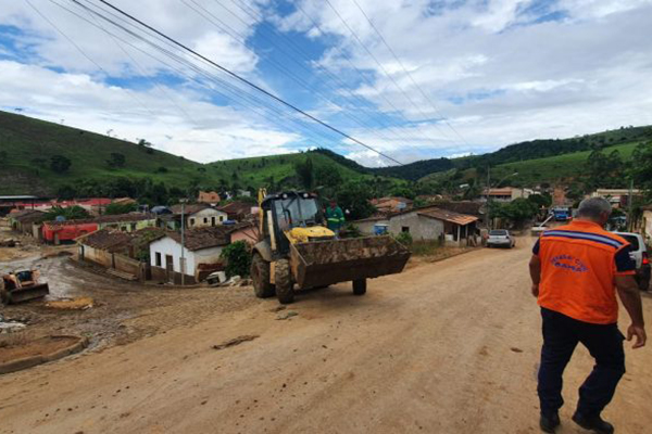 Até agora, 63 municípios estão em situação de emergência por causa da chuva