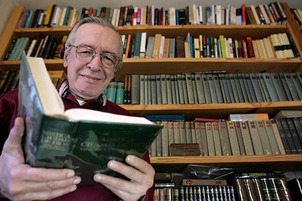 O escritor Olavo de Carvalho