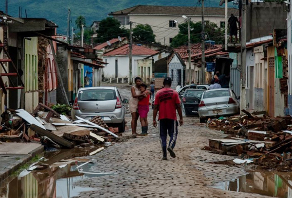 Rua da Cidade de Itambé, no interior da Bahia