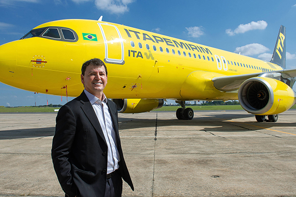 Presidente do grupo Itapemirim, Sidnei Piva