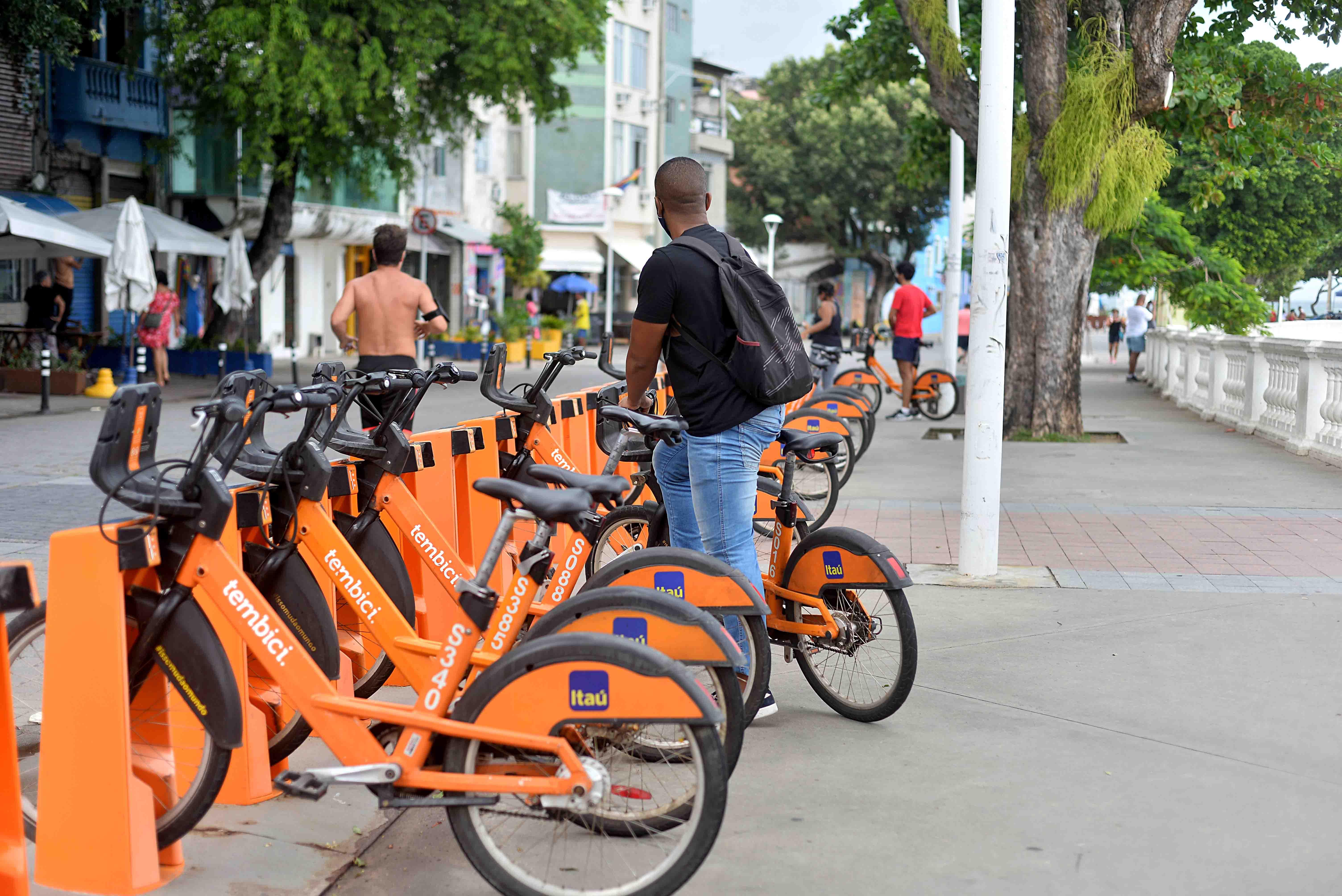 A pesquisa mostrou que 61% dos entrevistados passaram a pedalar mais desde o início da pandemia