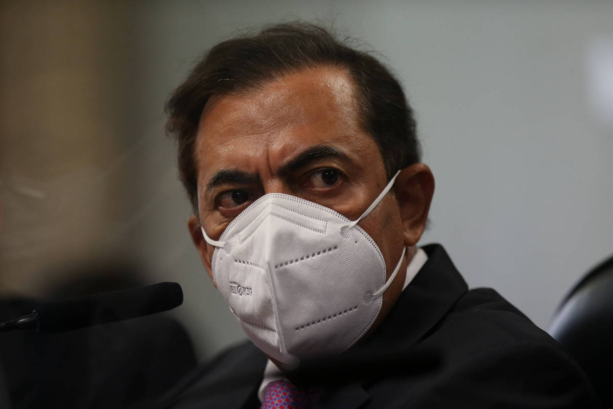 Marcos Tolentino foi indiciado pela CPI da Covid por envolvimento na tentativa de compras de vacinas com a Precisa Medicamentos