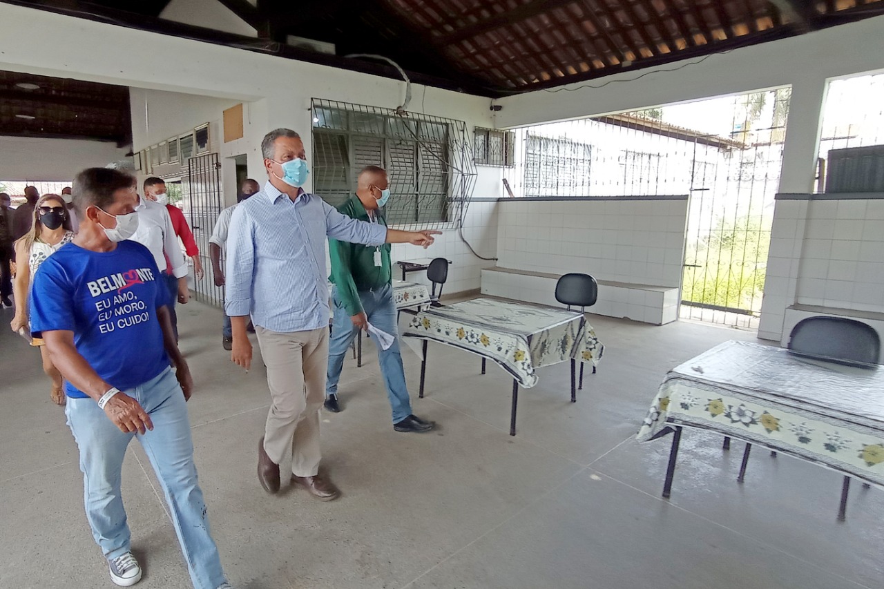 Rui Costa esteve no município nesta quinta-feira (6)