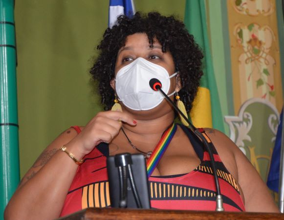 Vereadora Laina Crisóstomo (PSOL)