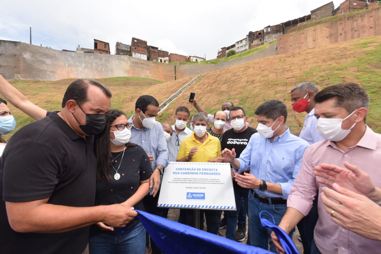 A ordem de serviço para a obra foi dada em 2018 A ordem de serviço para a obra foi dada em 2018