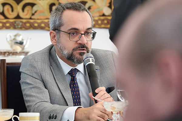 O ex-ministro da Educação Abraham Weintraub (PMB)