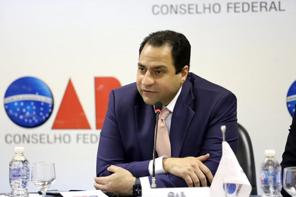 O novo presidente da OAB, Beto Simonetti