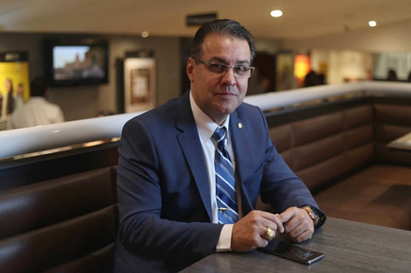 O líder da 'bancada da bala' no Congresso, deputado Capitão Augusto (PL-SP)