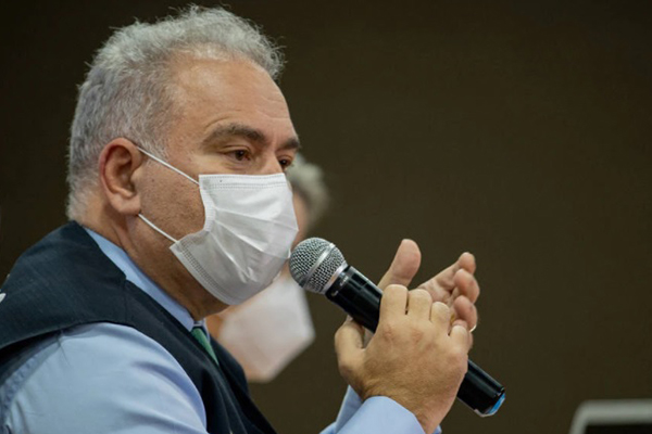 O ministro da Saúde, Marcelo Queiroga O ministro da Saúde, Marcelo Queiroga