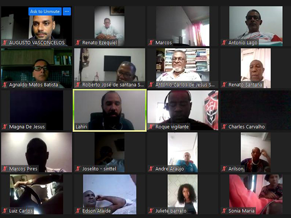 Reunião de lideranças sindicais do Estado