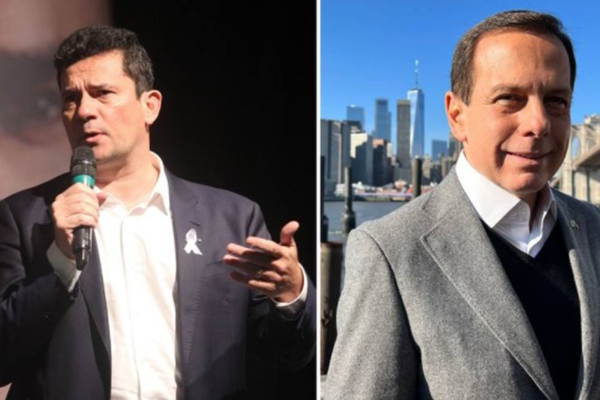 Sérgio Moro e João Doria