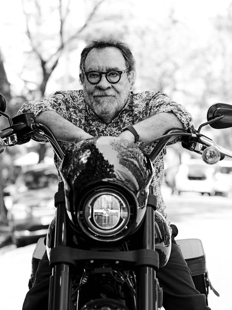 Retrato do jornalista e escritor Fernando Morais, autor da biografia do ex-presidente Luiz Inácio Lula da Silva