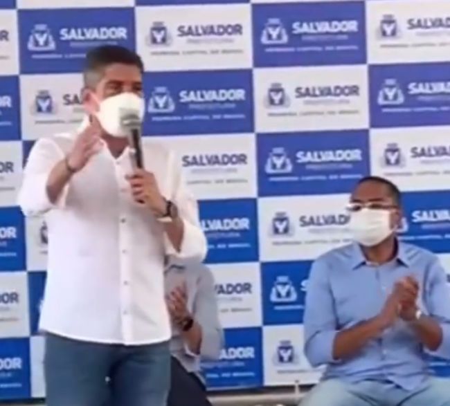 ACM Neto (DEM) e Márcio Marinho (Republicanos)