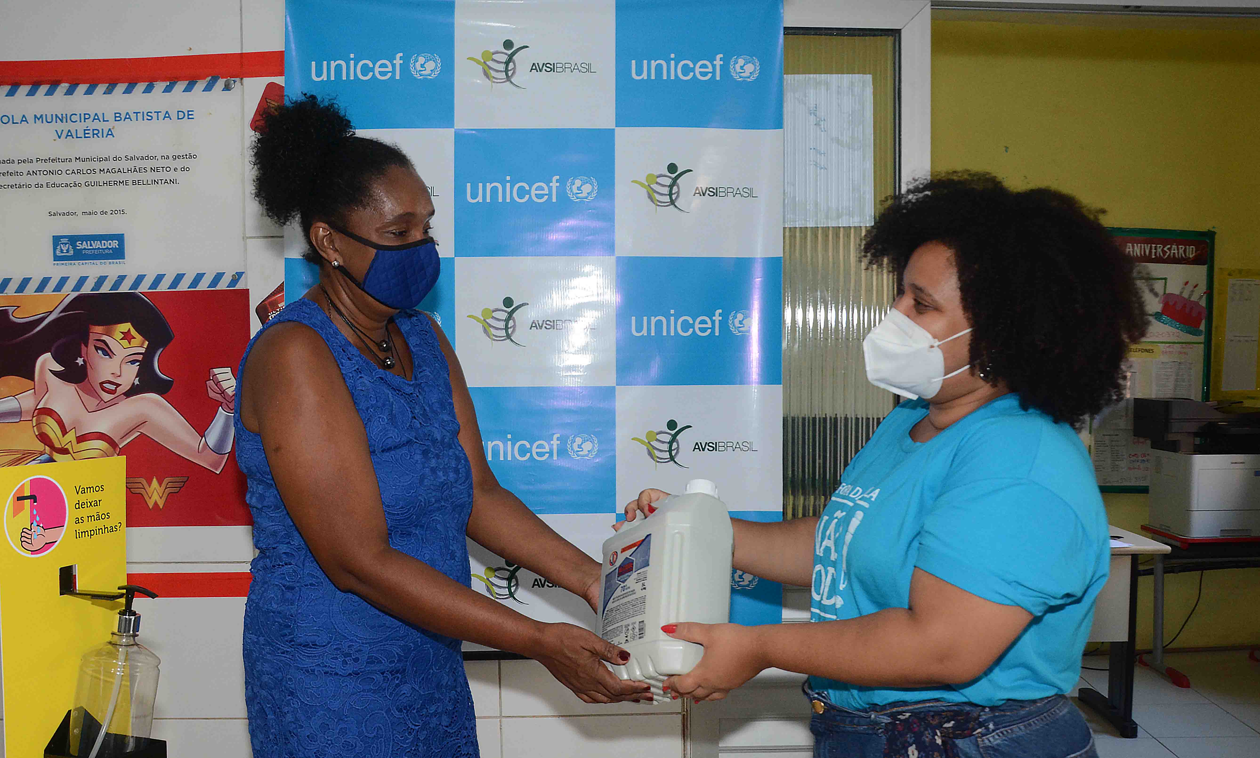 As 40 escolas beneficiadas receberão dois kits cada As 40 escolas beneficiadas receberão dois kits cada