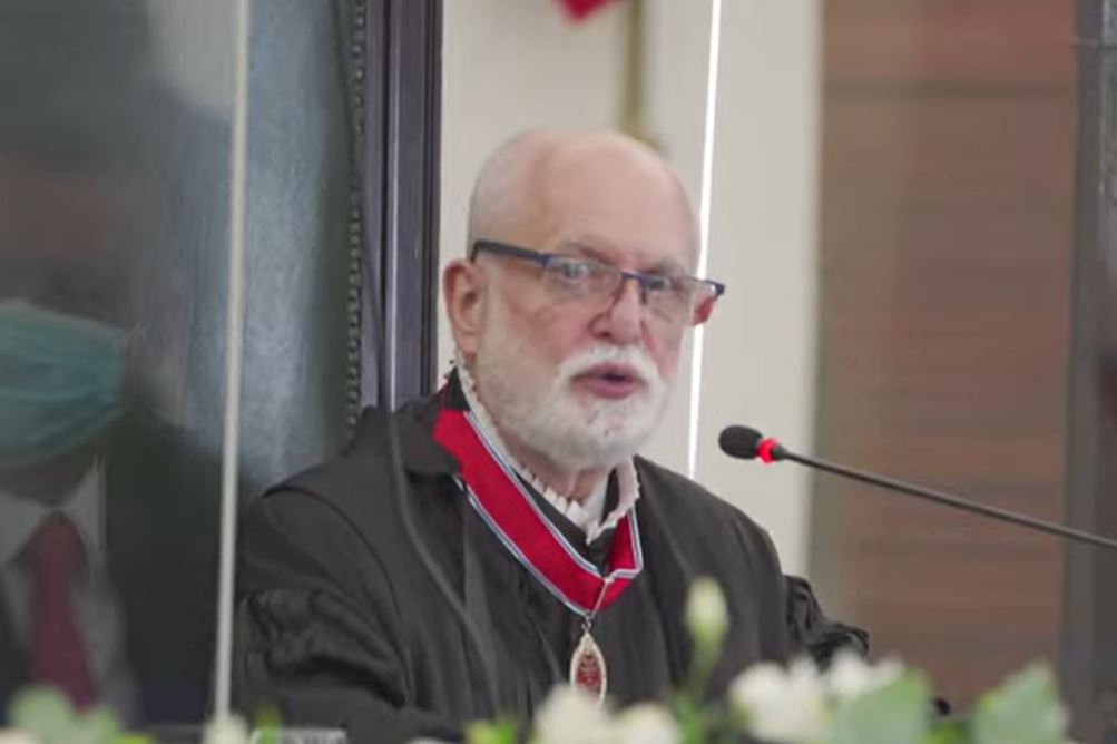 Presidente do Tribunal de Justiça da Bahia, desembargador Nilson Soares Castelo Branco