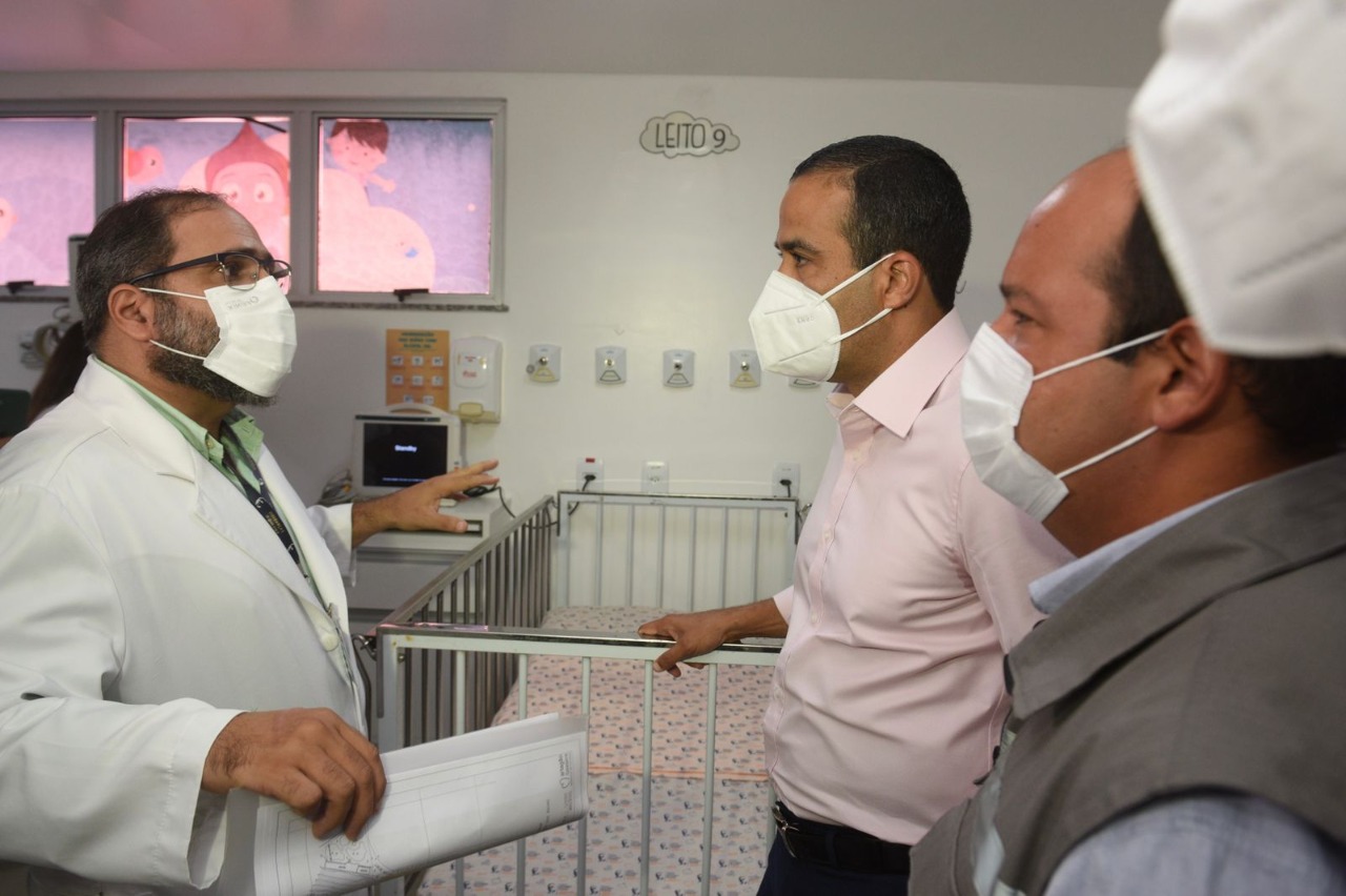 O prefeito Bruno Reis ressaltou a parceria com a unidade nas ações de combate à pandemia