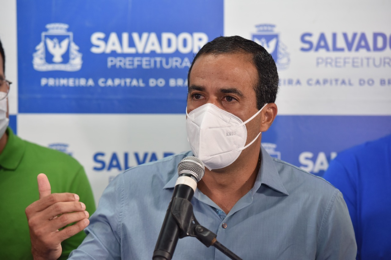 O prefeito Bruno Reis O prefeito Bruno Reis