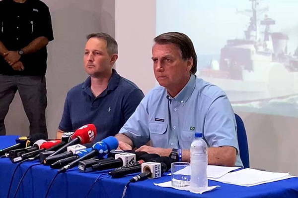 O presidente Jair Bolsonaro