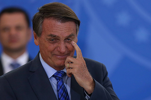 O presidente Jair Bolsonaro