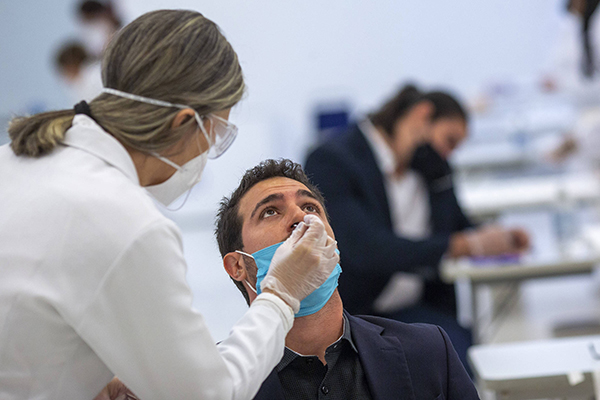 Teste de antígeno para Covid-19 Teste de antígeno para Covid-19