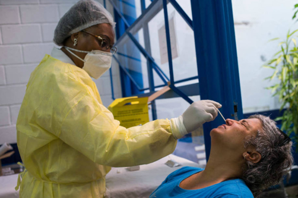 Teste de detecção de Covid-19