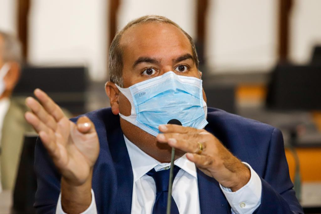 Líder da oposição da Assembleia Legislativa da Bahia (Alba), Sandro Régis (UB)