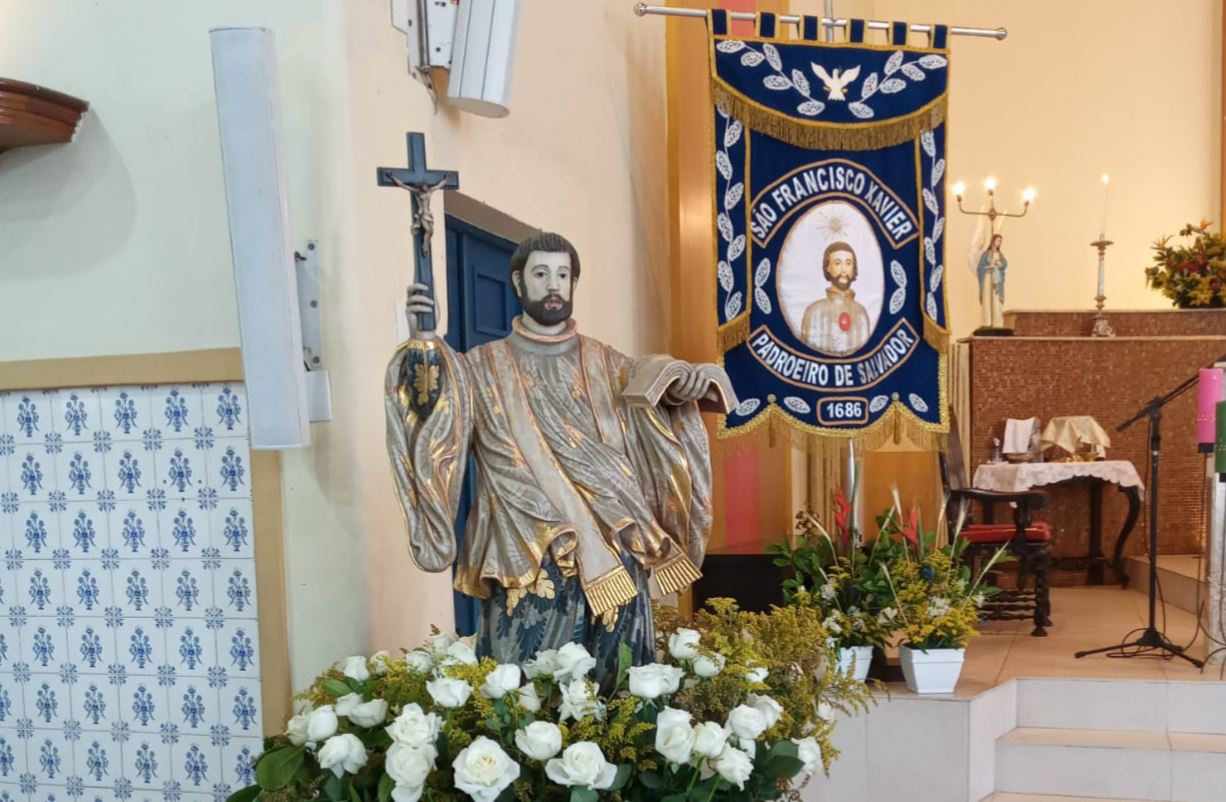 Imagem de São Francisco Xavier, padroeiro de Salvador