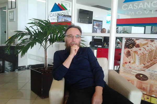 O cientista político e filósofo Aleksandr Dugin O cientista político e filósofo Aleksandr Dugin