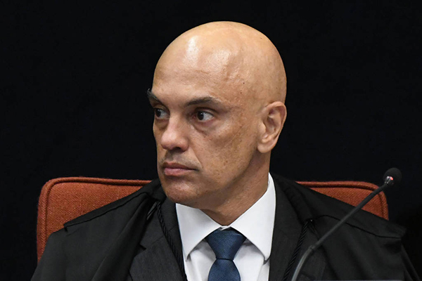 O ministro Alexandre de Moraes, do STF (Supremo Tribunal Federal)