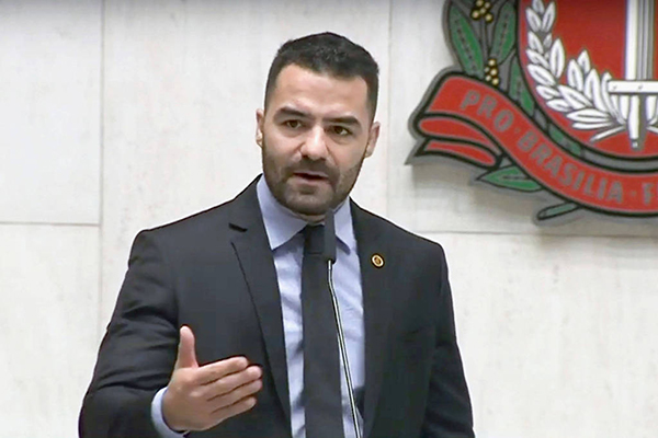 O deputado estadual Arthur do Val (União Brasil-SP)