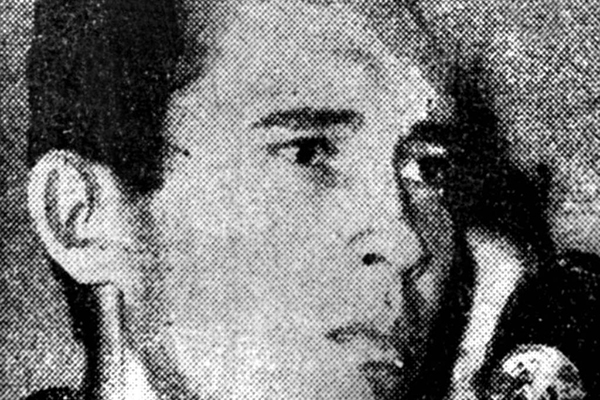 José Anselmo dos Santos, conhecido como Cabo Anselmo, nos anos 1960 