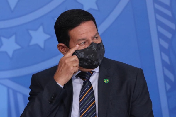 O vice-presidente Hamilton Mourão (Republicanos) O vice-presidente Hamilton Mourão (Republicanos)