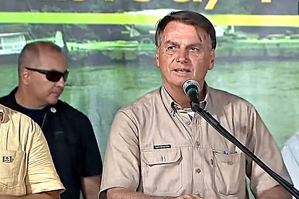 O presidente Jair Bolsonaro no Tocantins O presidente Jair Bolsonaro no Tocantins
