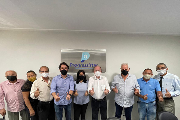 Ato de filiação da ex-secretária municipal de Santo Amaro Aninha Melo ao PP 