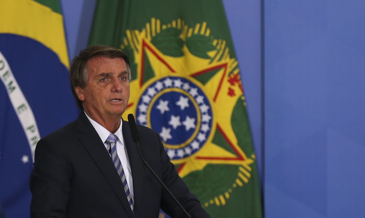O presidente Jair Bolsonaro