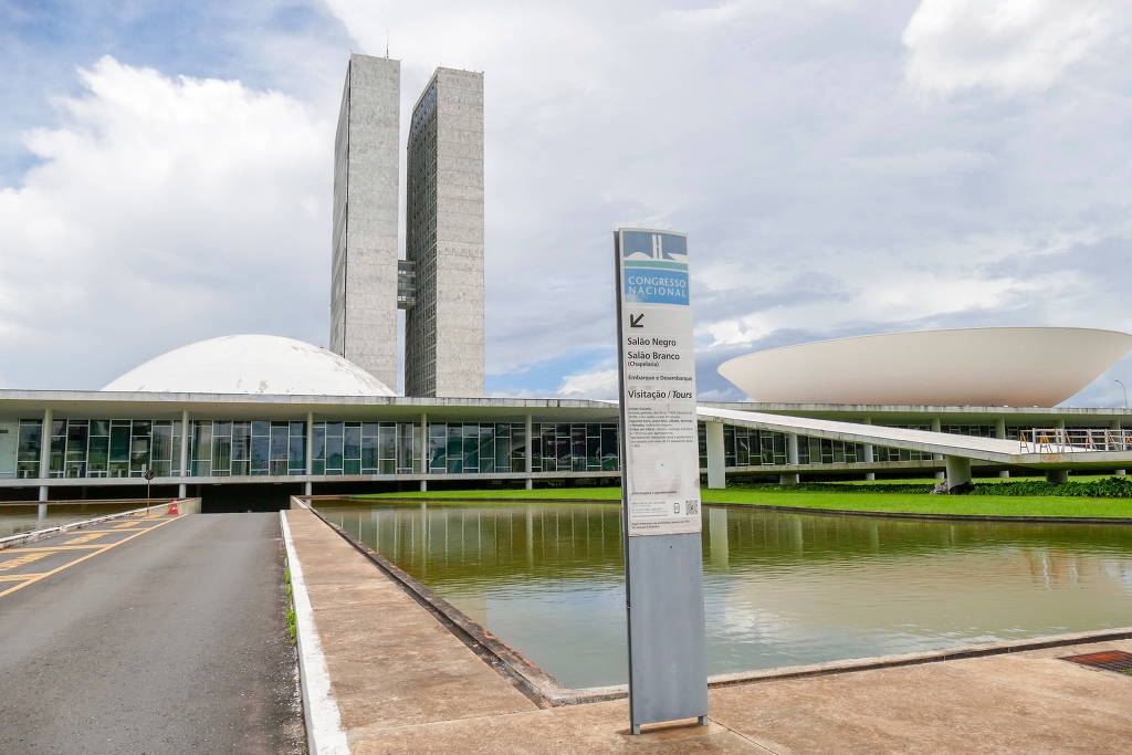 Prédio do Congresso Nacional, em Brasília