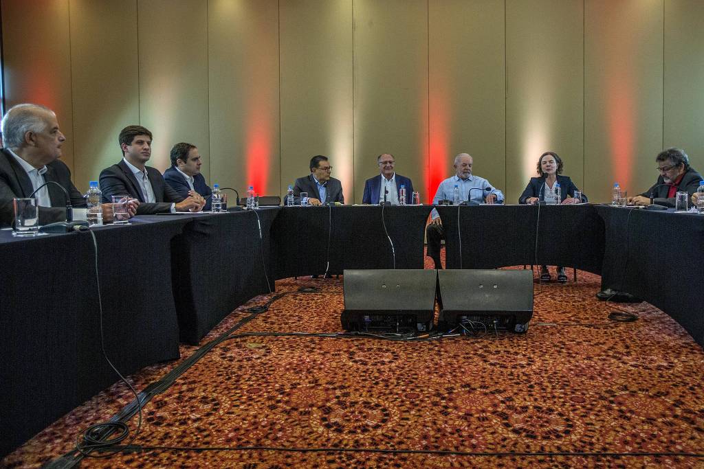 Reunião para indicar Alckmin como vice teve participação das cúpulas dos partidos Reunião para indicar Alckmin como vice teve participação das cúpulas dos partidos