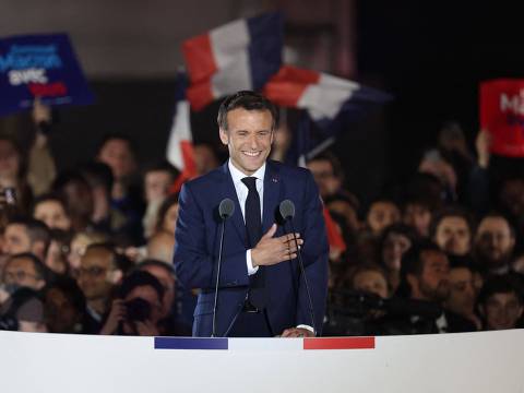 O presidente da França, Emmanuel Macron