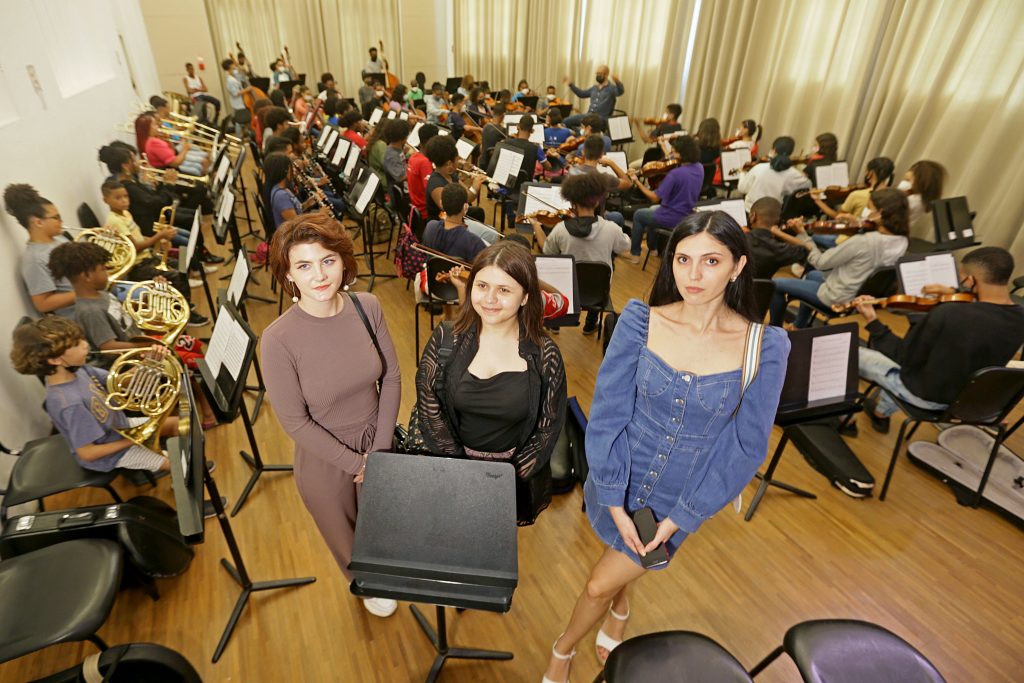 As jovens tiveram suas trajetórias de vida interrompidas pela guerra com a Rússia As jovens tiveram suas trajetórias de vida interrompidas pela guerra com a Rússia
