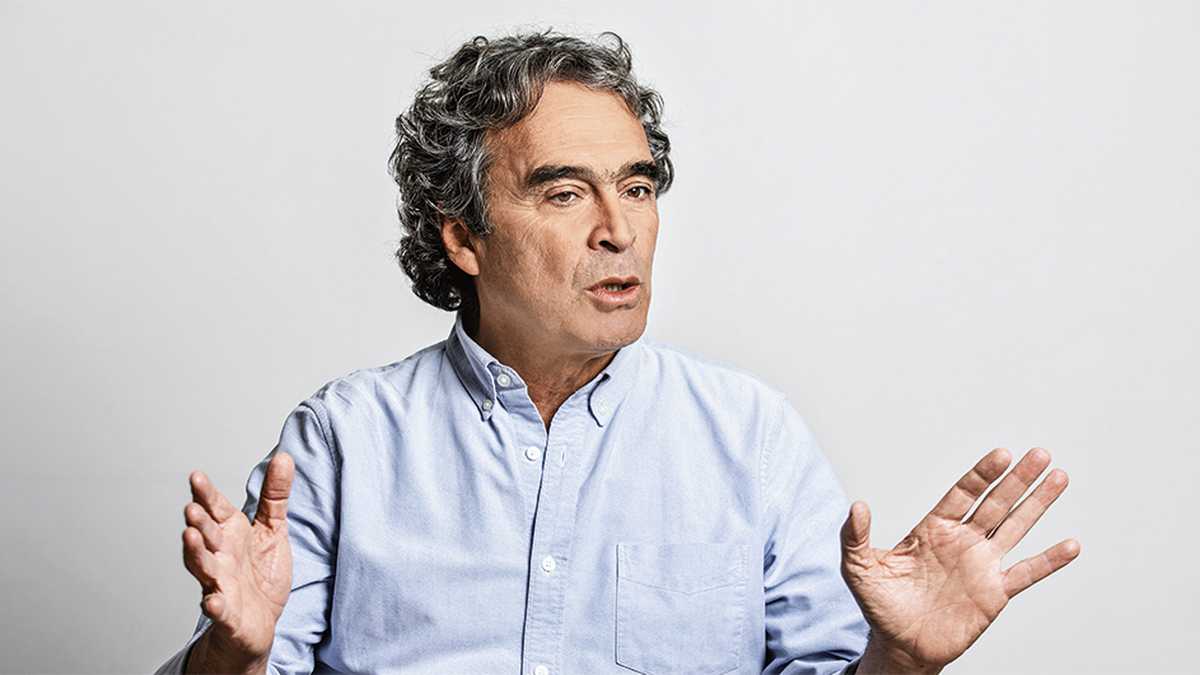 O candidato à Presidência da Colômbia Sergio Fajardo