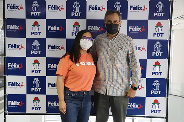 Ana Paula Matos e Félix Mendonça Júnior