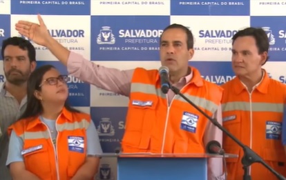 A fala do prefeito de Salvador foi feita em conversa com a imprensa na manhã desta quinta A fala do prefeito de Salvador foi feita em conversa com a imprensa na manhã desta quinta